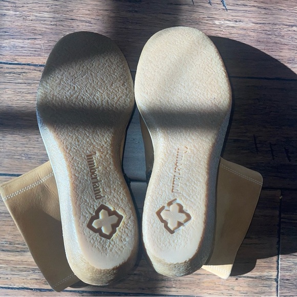 Y2K timberland boots ankle boots wedge boots heel leather boots zipper boots - Picture 5 of 16